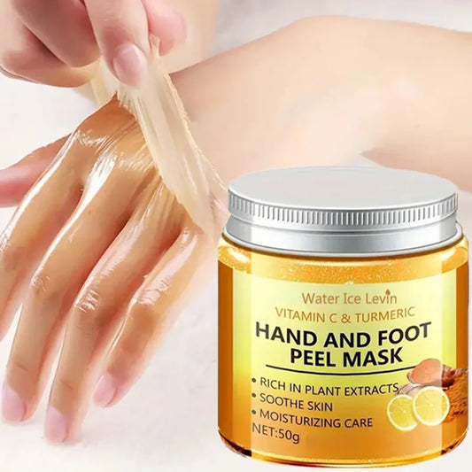 Hand Wax Mask with Vitamin C & Turmeric – Deep Cleansing & Skin Smoothing for Hands