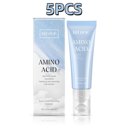 Amino Acid Facial Cleanser Clean Pores Remove Blackhead Balance Oil Refreshing Facial Gentle Sooth Nourish Moisturize Mildy Wash