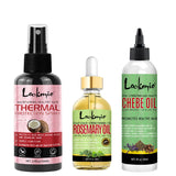 Heat Protection Spray – Rosemary & Chebe Oils, Anti-Frizz Moisturizing Hair Conditioner