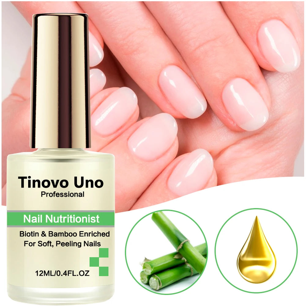 Keratin & Coconut Nail Oil by Tinovo Uno – Strengthen Nails, Cuticle Care & Growth
