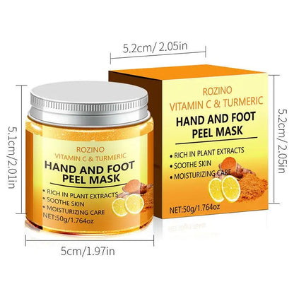 Hand Wax Mask with Vitamin C & Turmeric – Deep Cleansing & Skin Smoothing for Hands