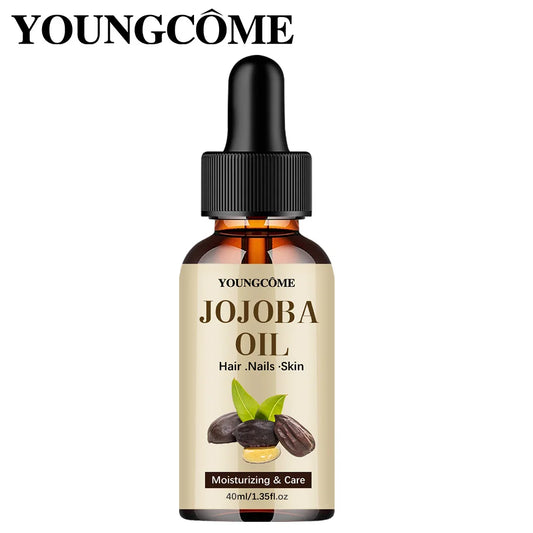 Natural Jojoba Oil – Anti-Aging, Firming & Moisturizing Face, Hair & Body Care Oil