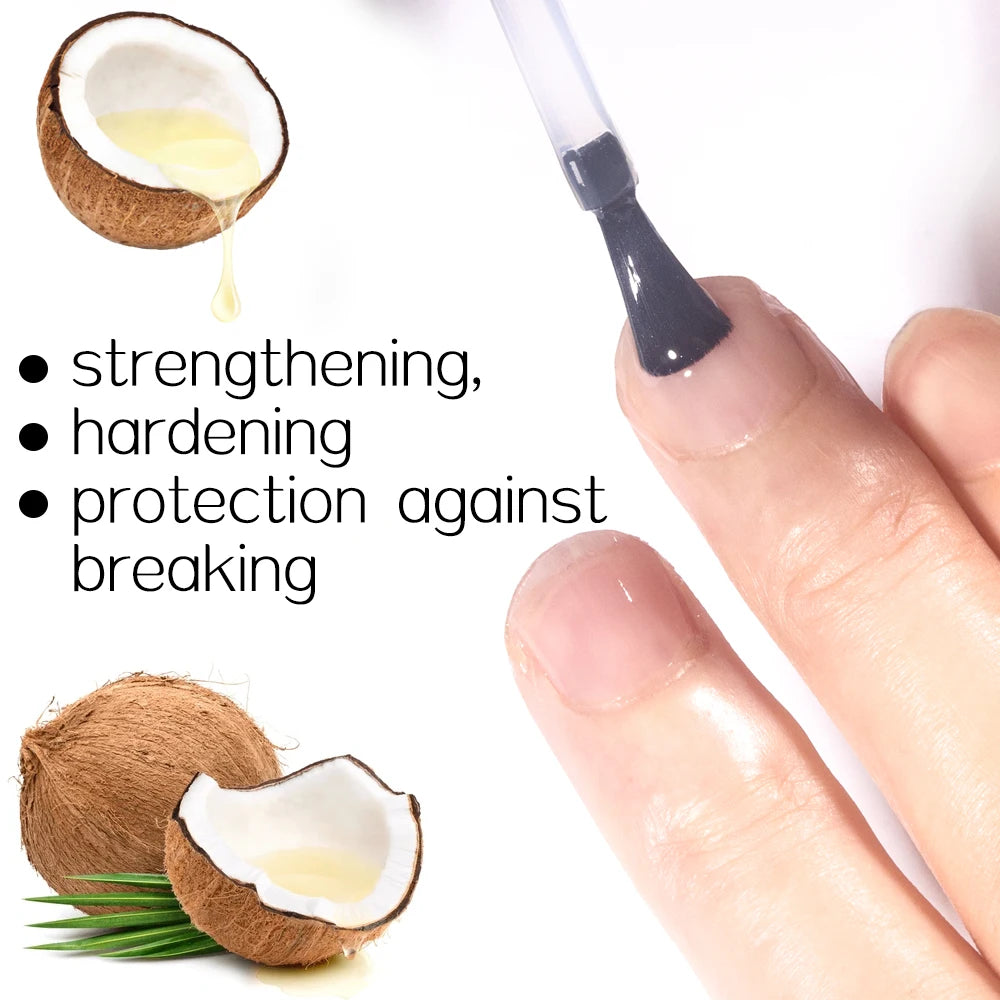 Keratin & Coconut Nail Oil by Tinovo Uno – Strengthen Nails, Cuticle Care & Growth