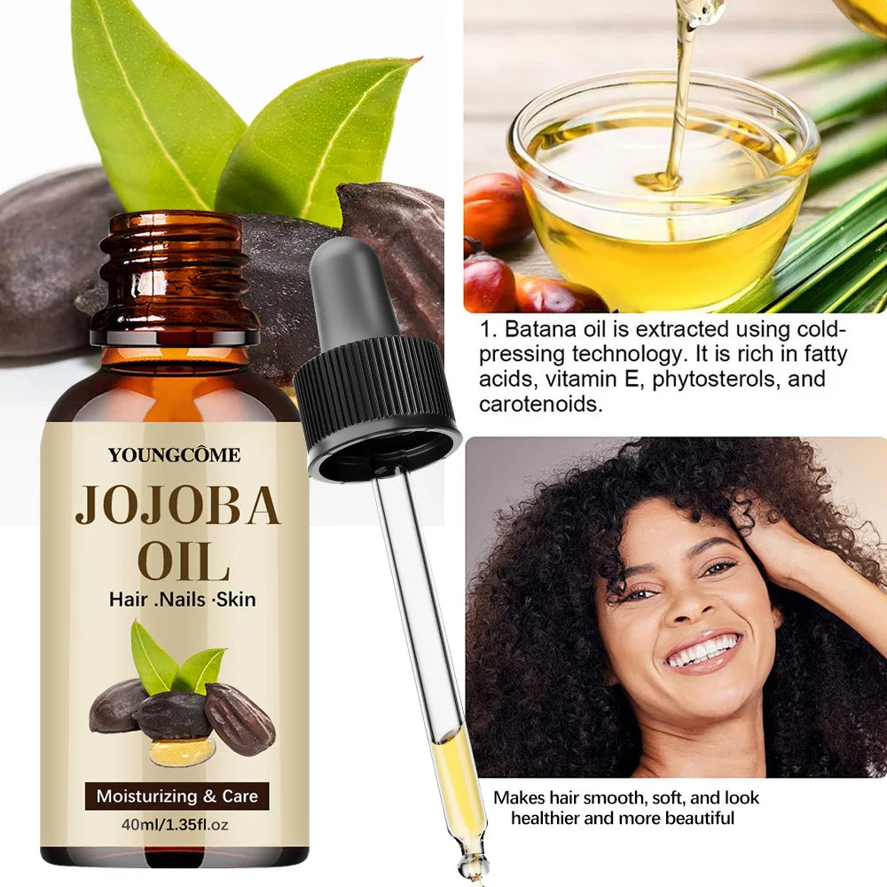 Natural Jojoba Oil – Anti-Aging, Firming & Moisturizing Face, Hair & Body Care Oil