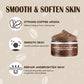 Exfoliating Coffee Scrub – Reduces Rough, Dull Skin on Elbows, Knees & Underarms