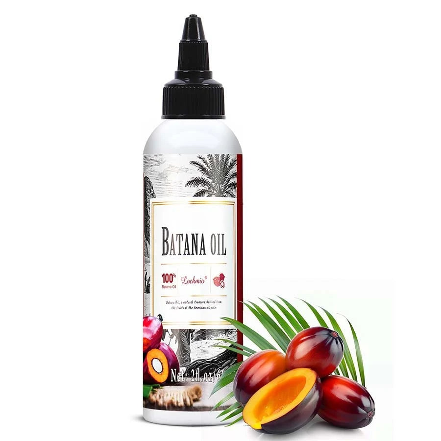 100% Pure Batana Oil Hair Serum – Deep Moisturizing, Anti-Frizz & Growth Conditioner Treatment