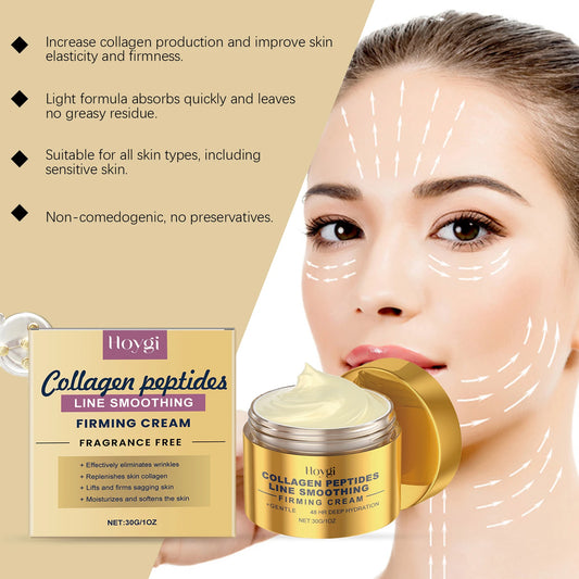 Collagen Peptide Firming Cream for Face Body Moisturizing Lighten Fine Line Elasticity Repair Dry Damaged Skin Tighten Care Crea