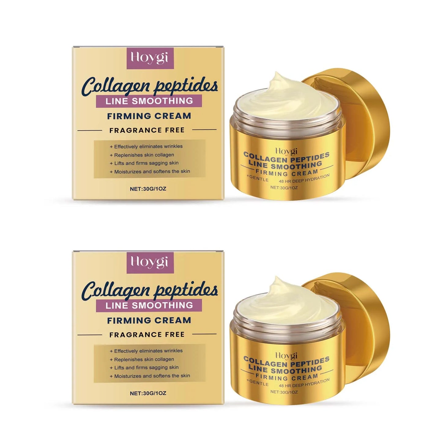 Collagen Peptide Firming Cream for Face Body Moisturizing Lighten Fine Line Elasticity Repair Dry Damaged Skin Tighten Care Crea