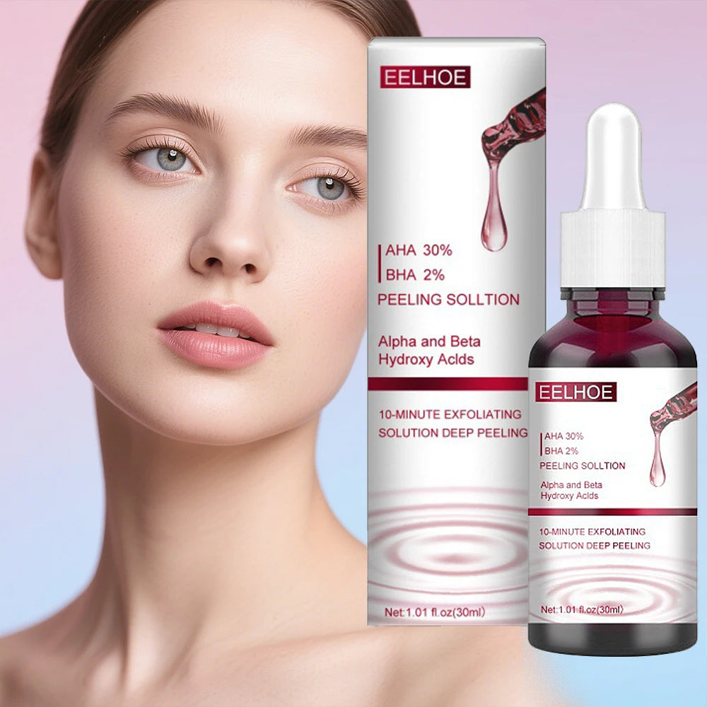 Face Serum AHA 30% + BHA 2% – Exfoliate, Shrink Pores & Control Oil for Smooth Skin