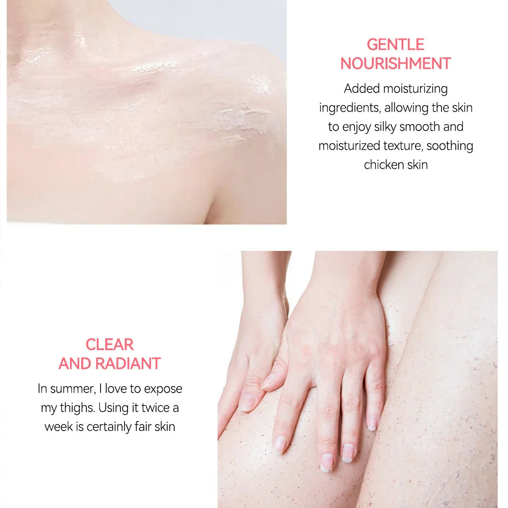 Fatini Niacinamide Body Scrub – Exfoliating, Brightening & Deep Cleansing Moisturizer