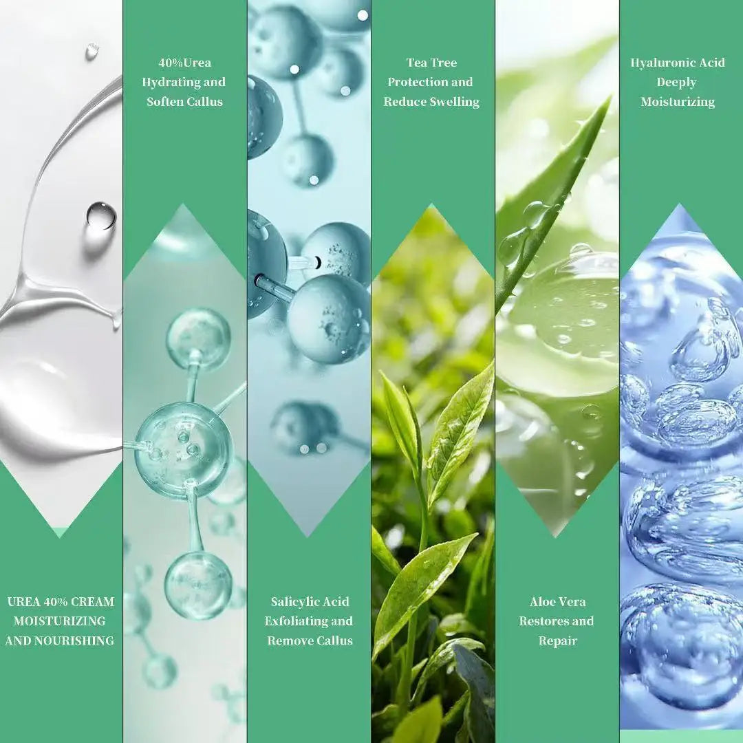 Heel Dead Skin Removal Cream 150g – 2% Salicylic Acid & 40% Urea for Rough Skin