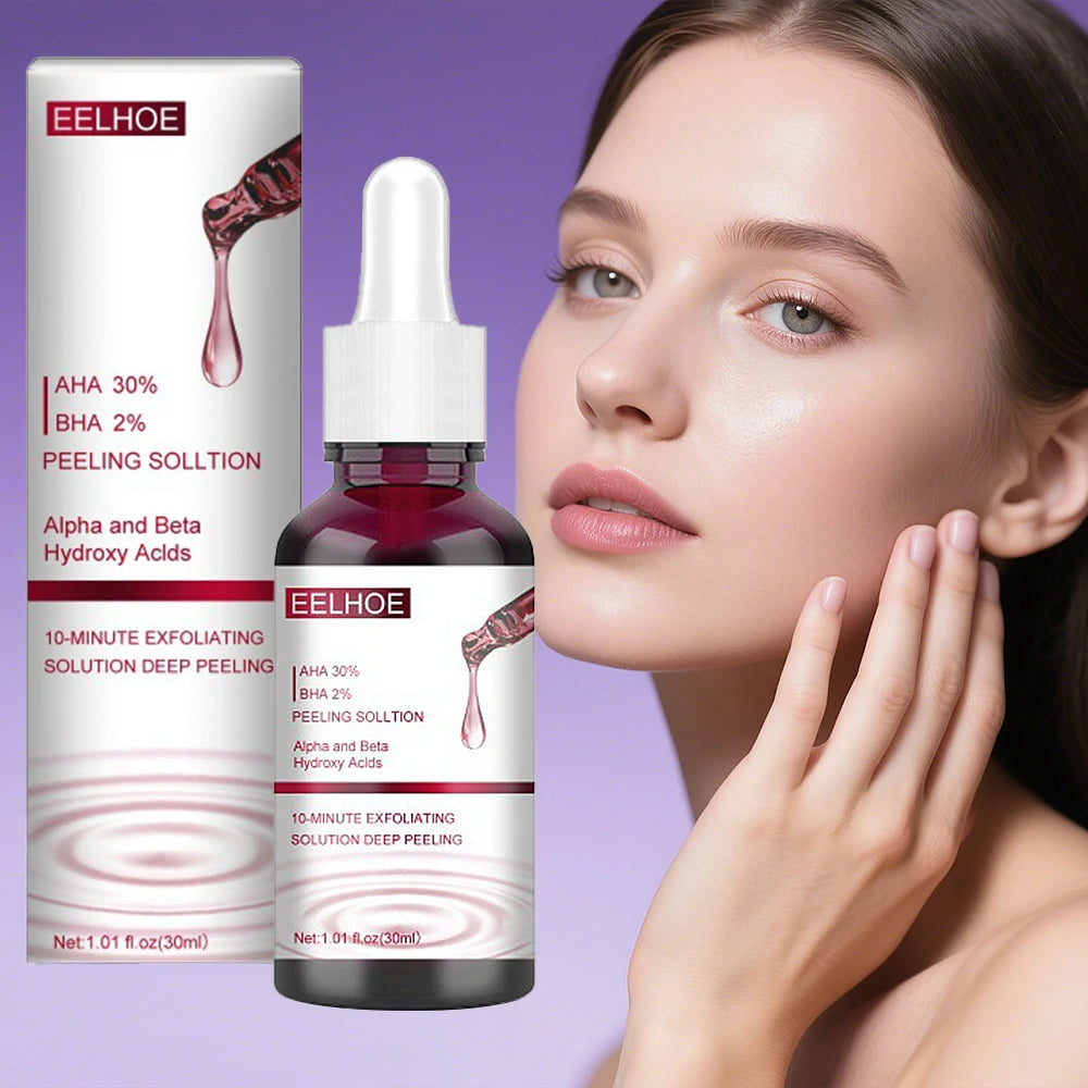 Face Serum AHA 30% + BHA 2% – Exfoliate, Shrink Pores & Control Oil for Smooth Skin