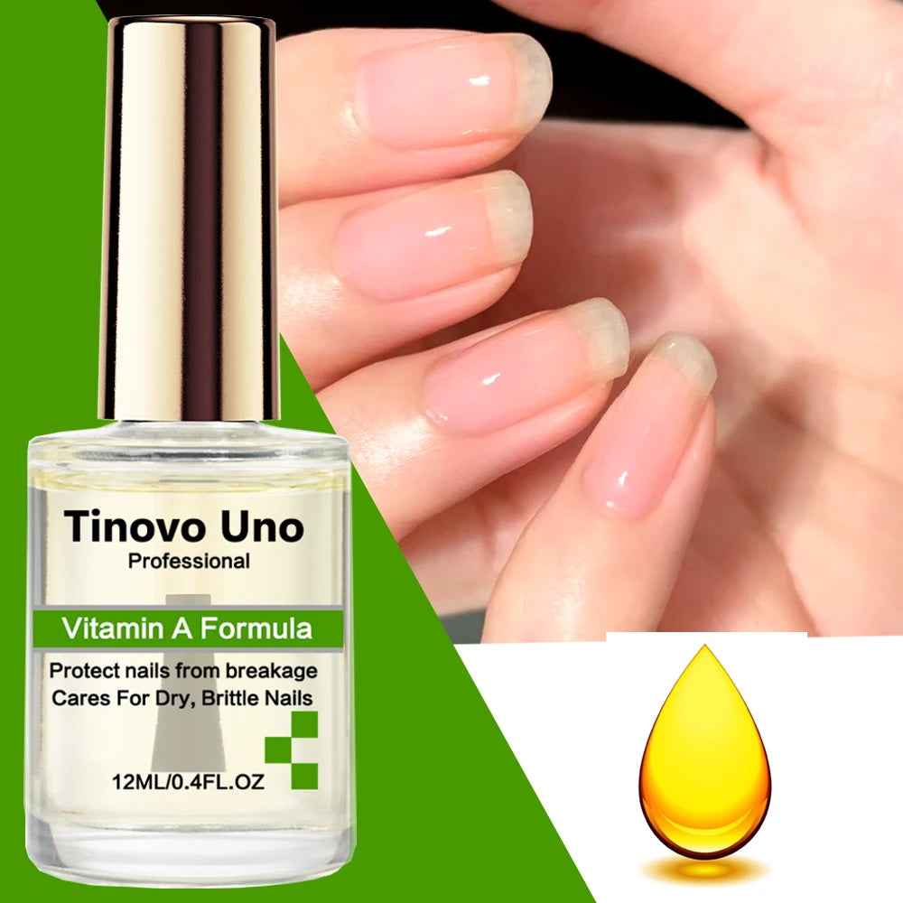 Keratin & Coconut Nail Oil by Tinovo Uno – Strengthen Nails, Cuticle Care & Growth