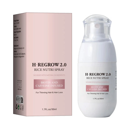 Rice Water Hair Spray – Strengthen Roots, Prevent Hair Loss & Nourish Thinning Hair