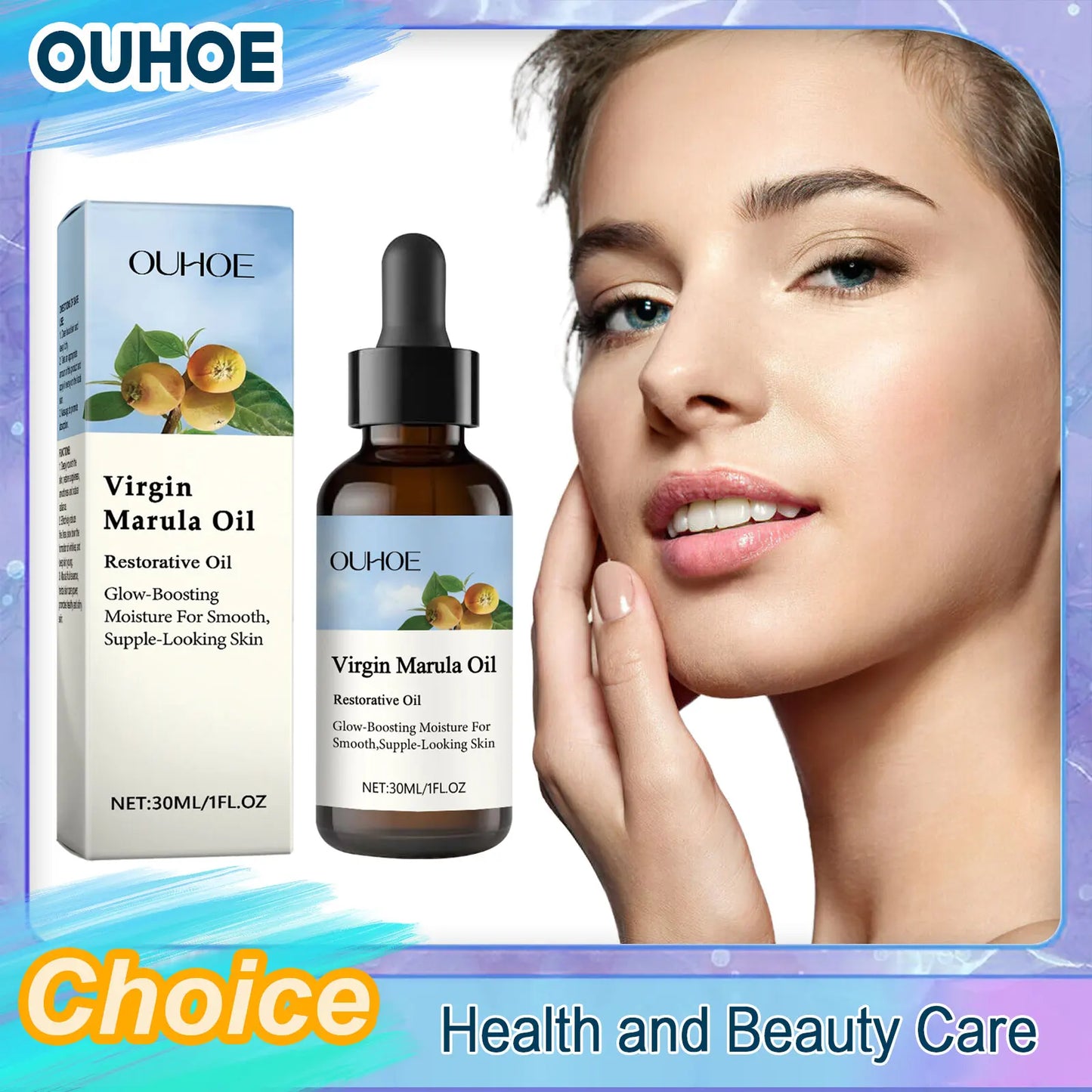 Marula Facial Oil – Anti-Aging, Pore Tightening, Repair & Skin Brightening Moisturizer