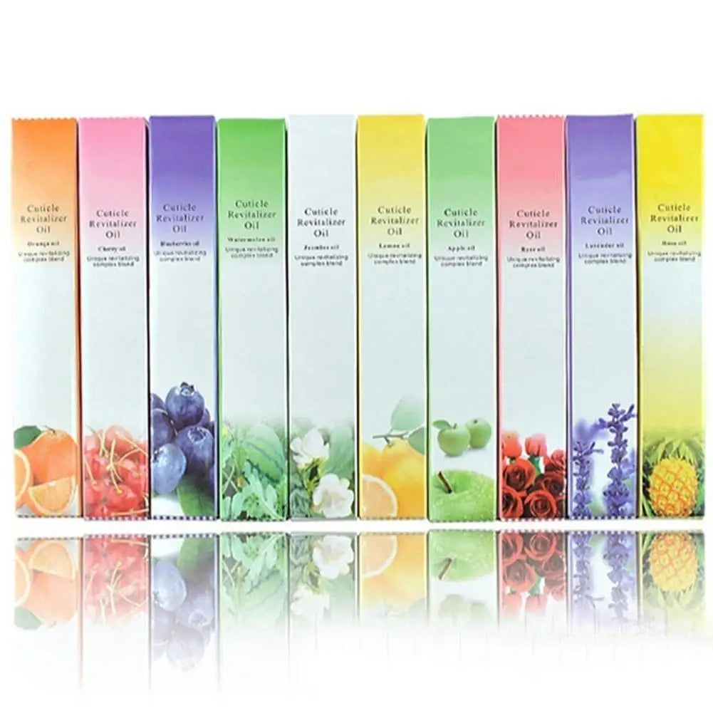 Nail Nutrition Oil Pen – 15 Fragrances, Cuticle Care & Soft Repair for Nail Growth