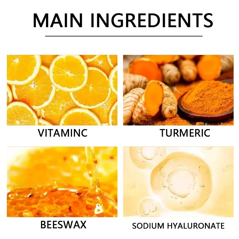 Hand Wax Mask with Vitamin C & Turmeric – Deep Cleansing & Skin Smoothing for Hands