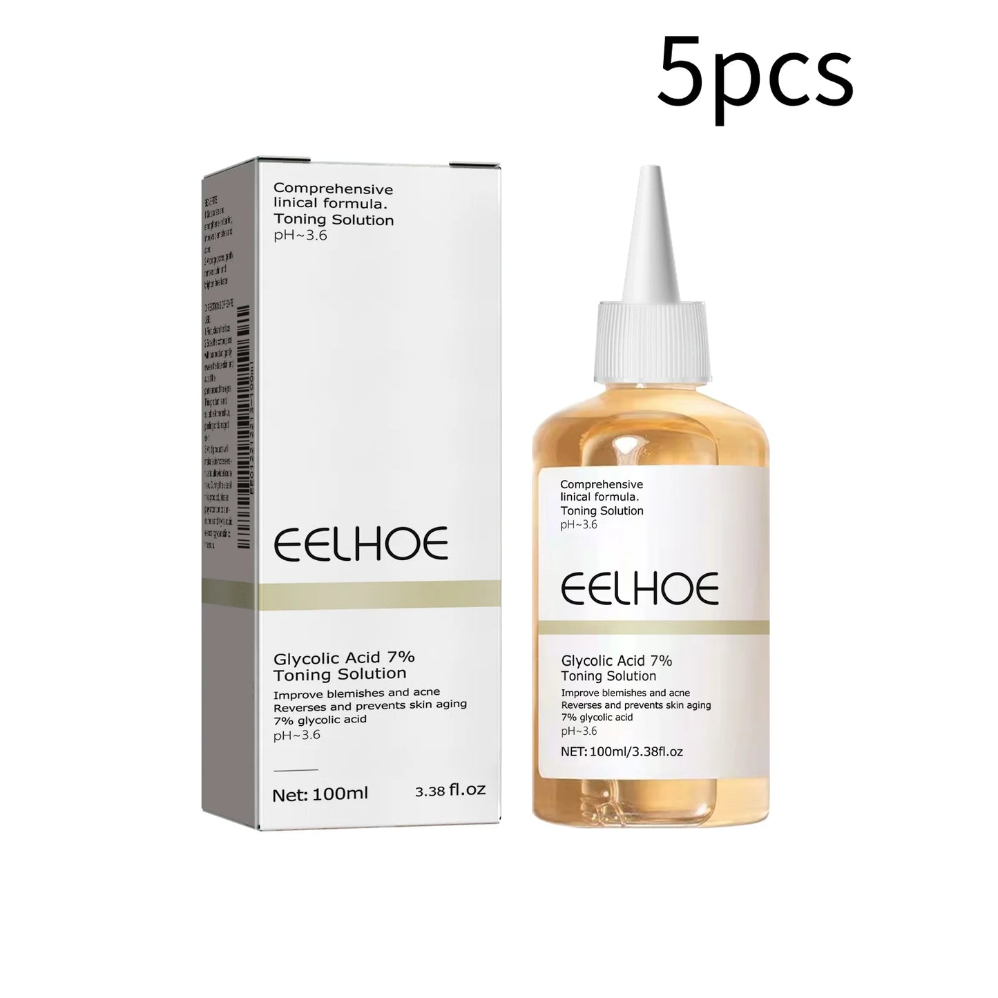 7% Glycolic Acid Toner – Acne, Blackhead Treatment, Hydrating & Skin Smoothing