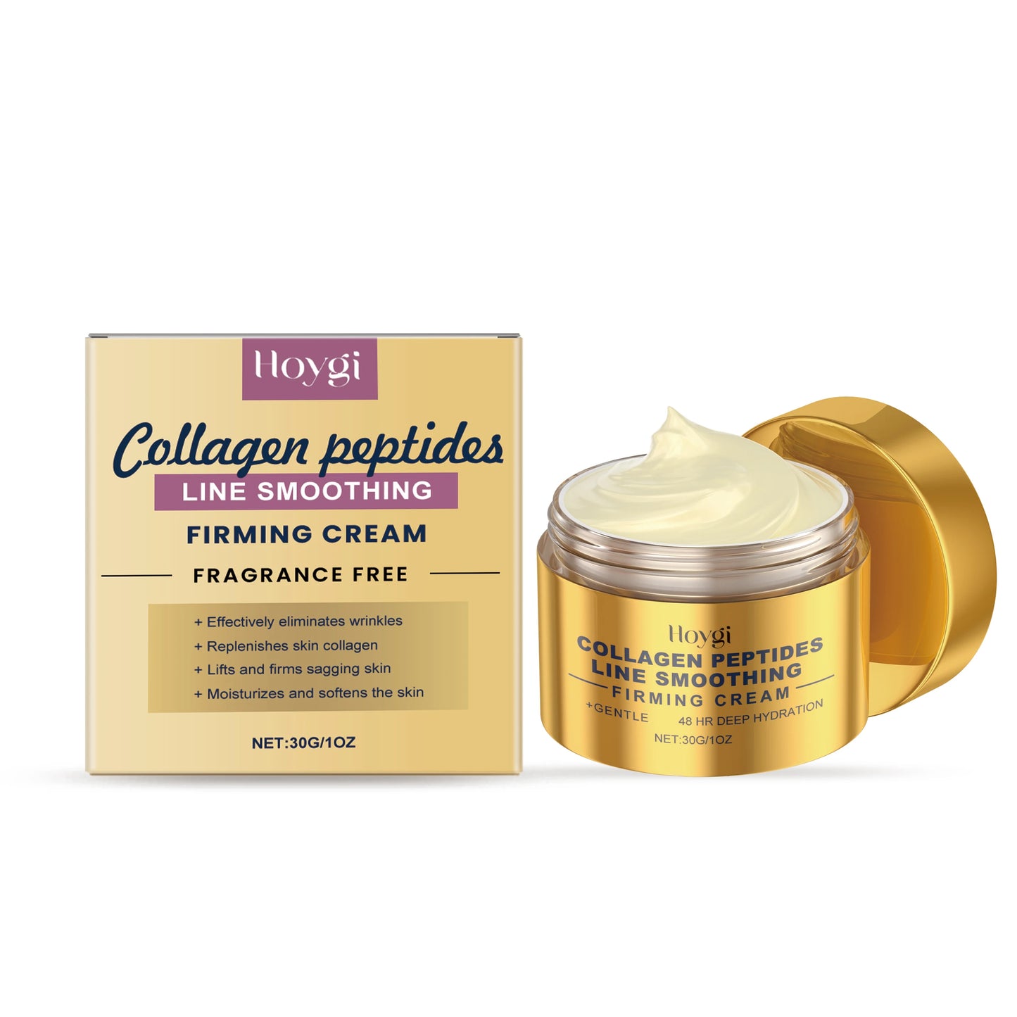 Collagen Peptide Firming Cream for Face Body Moisturizing Lighten Fine Line Elasticity Repair Dry Damaged Skin Tighten Care Crea