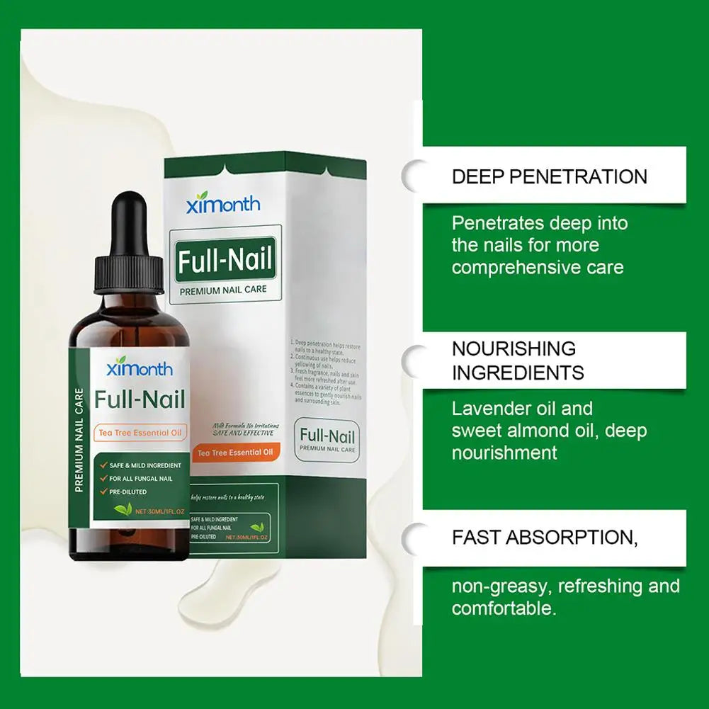 Tea Tree Nail Fungus Treatment Serum – Anti-Infection, Repair & Fungal Removal Cream