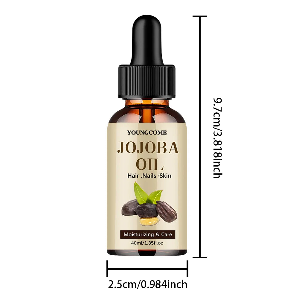 Natural Jojoba Oil – Anti-Aging, Firming & Moisturizing Face, Hair & Body Care Oil