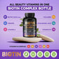 Biotin Collagen & Keratin 25000mcg – Hair Growth Support Vitamins, 60 Caps, USA Made